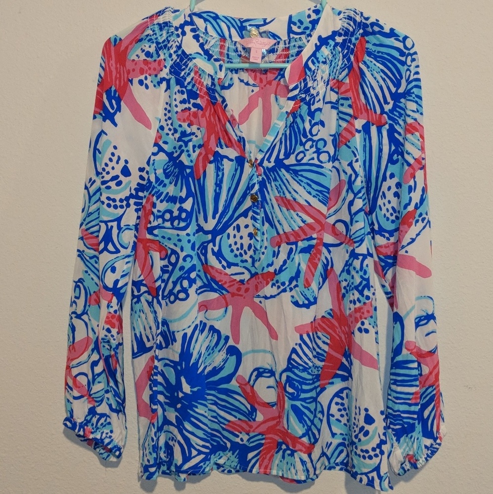 SOLD. Lilly Pulitzer Elsa She She Shells Sz Small